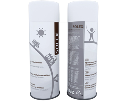 solex spray ugualizzante professionale per pelli e tessuti