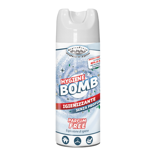 spray igienizzante per ambienti e tessuti Hygiene Bomb