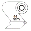 rotolo carta Hydrofix. 44 mm