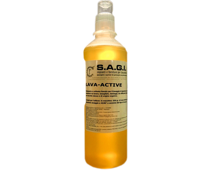 lava active detergente con alto potere sgrassante. da usare anche come presmacchiante