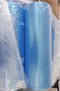 BOBINA TUBOLARE BLU IN POLIETILENE