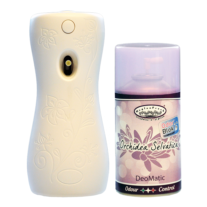 Deodorante in spray Deo Matic per ambienti al fresco profumo di