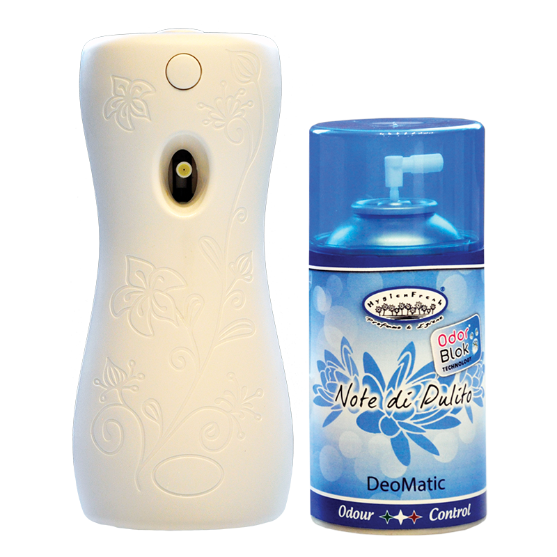 Deodorante in spray Deo Matic per ambienti al fresco profumo di