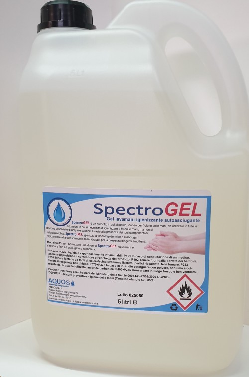 Spectro Gel igienizzante mani