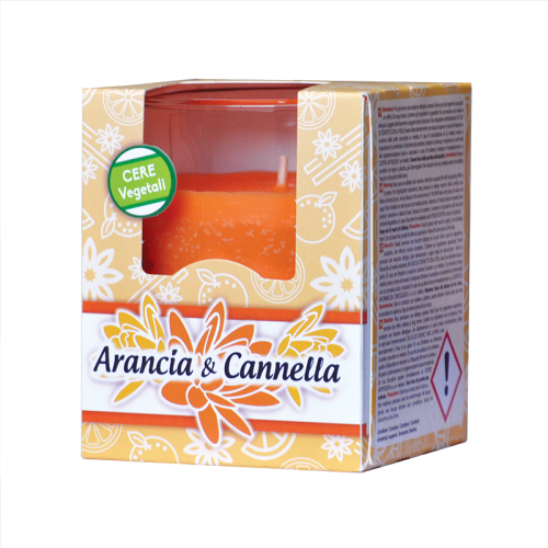 candela profumata arancia e cannella hygienfresh